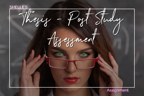 THESIS Post-Study Assessment | Shelle Rivers